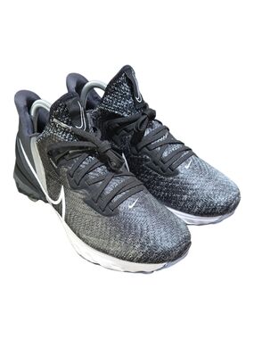 Nike Air Zoom Infinity Tour Flyknit Golf Shoes - Black/White  Men's Size 8
